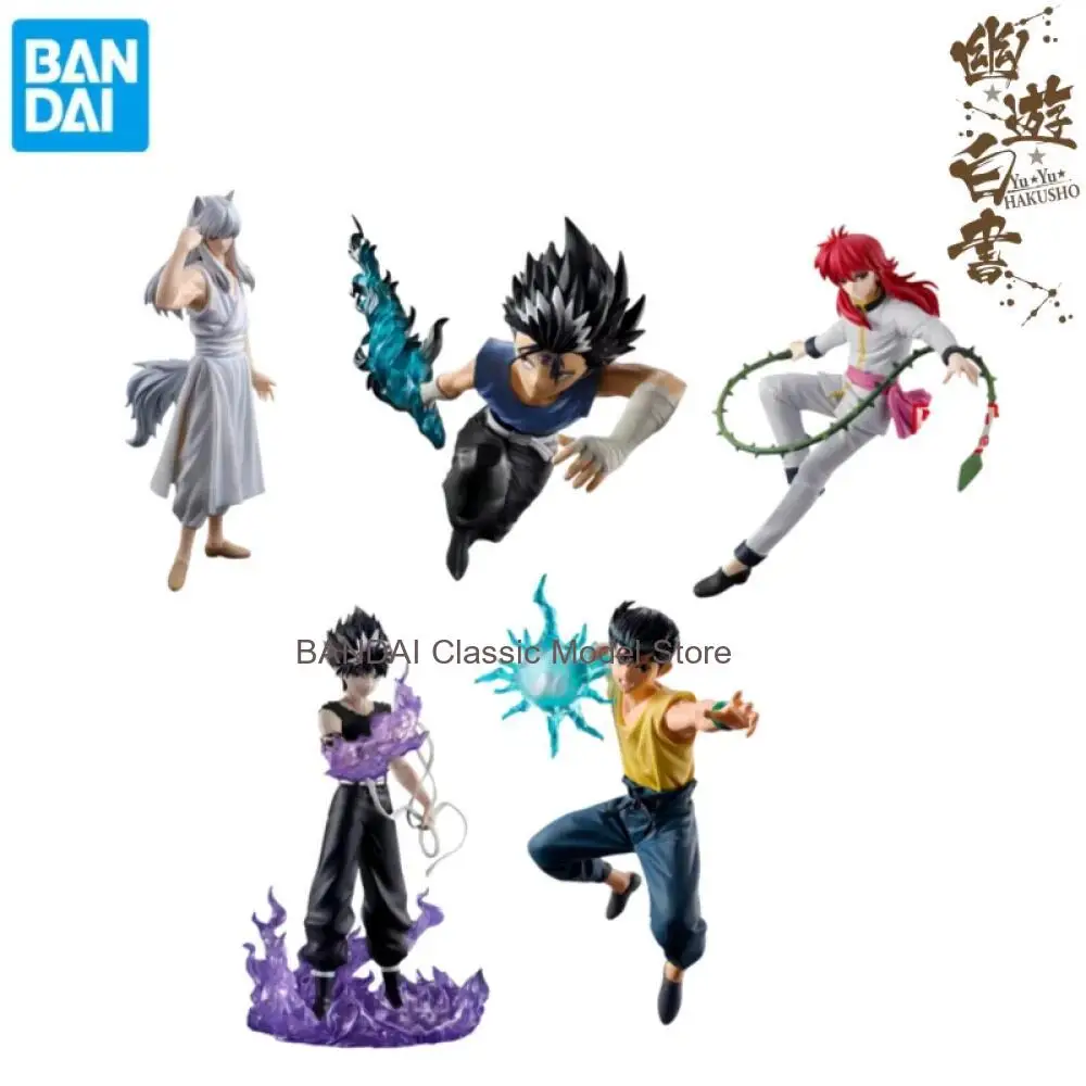 Фото Оригинальная фигурка-статуэтка персонажей аниме Bandai: Юкихана, Лами, Курама, Хиэй, Юсуке Урамэши (в наличии, в оригинальной коробке) №1
