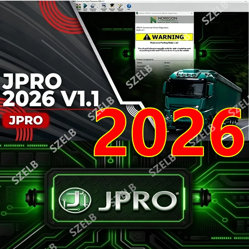 Фото JPRO 2026 Диагностика коммерческого автопарка 2026 v1.1 + установочный видеоурок + разблокированный патч + бесплатная помощь в установке + последняя версия №1