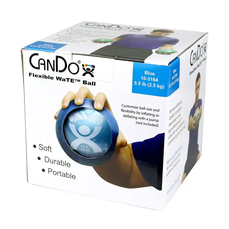 

Plyometric Weighted Ball, 5" Diameter, 5.5 lbs Weight Capacity