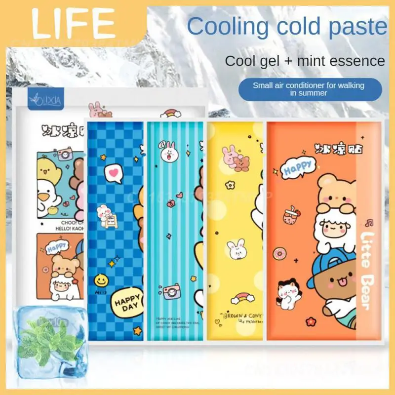 

Effectively Blocking Pollution Cool Gel Sheet Temperate Rapid Cooling Cleaner And Hygienic Summer Cool Paste Refreshing