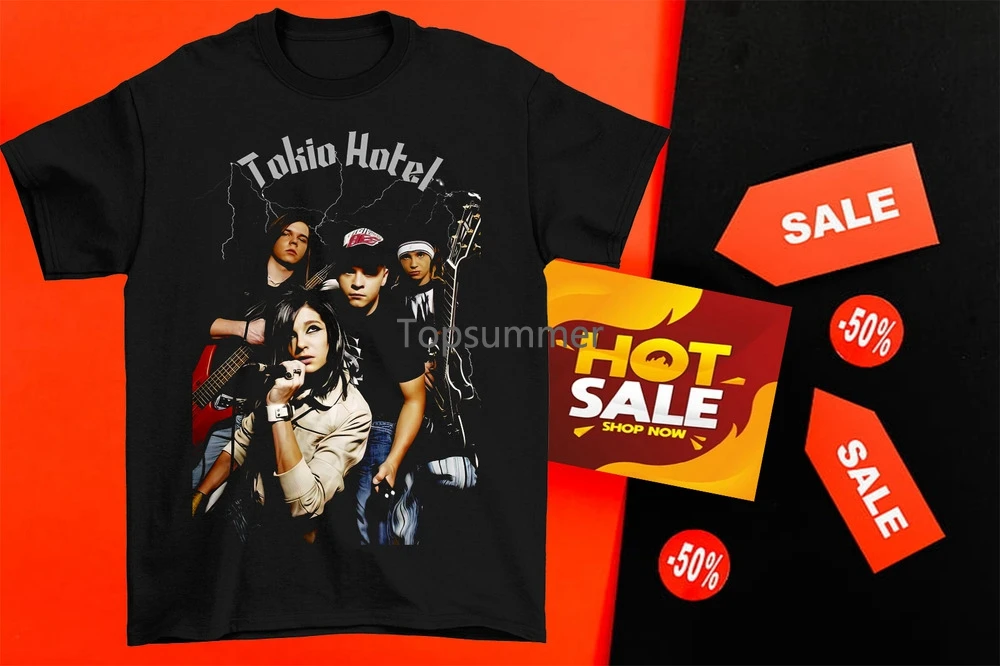 

Tokio Hotel Band Thank You 2001-2023 T Shirt S M L 234Xl Cg503