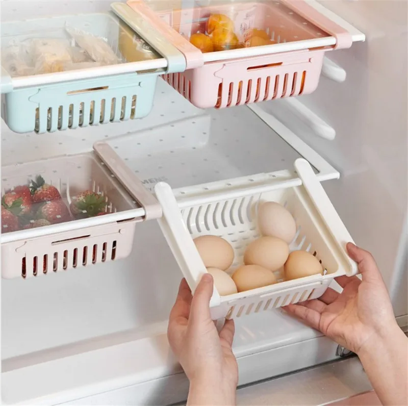

Kitchen Refrigerator Storage Box Sundries Organizer Box Food and Beverage Drawer Storage Box Storage Rack