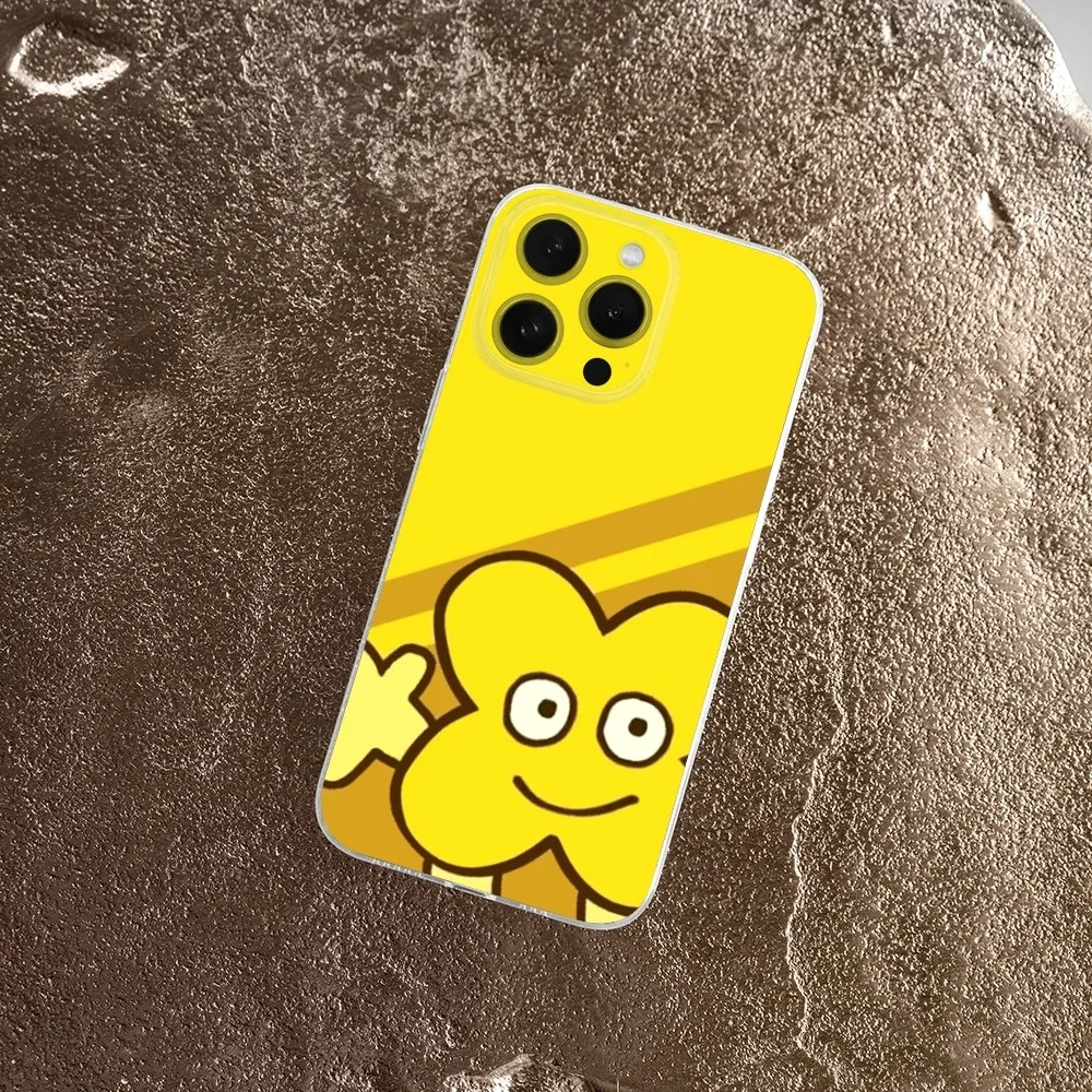 Bfdi Battle For Dream Island Phone Case IPhone 16 15 14 13 11 12 Pro Max Mini X XR XS 7 8 Plus SE Clear Shockproof Cover