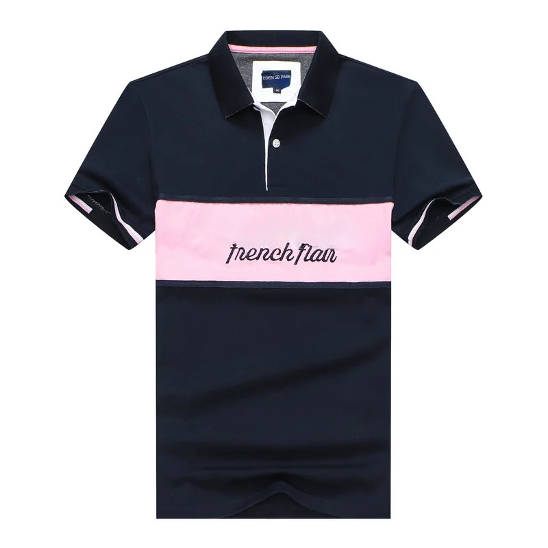 

Summer 2023 France Men Polo Shirts Homme Polos Classic Casual Smart Stretching Cotton Men Tees Big Size M To 3XL