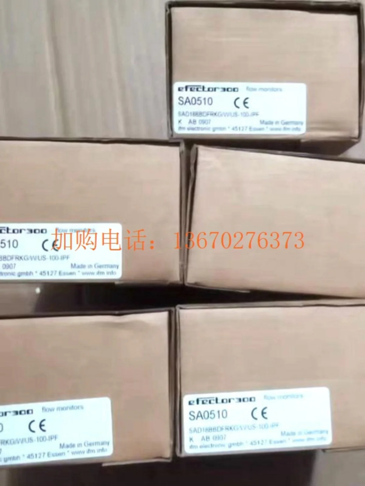 

IFM Yifu Gate SA0510 Brand New Flow Sensor Original Genuine Quality Assurance Physical Shooting