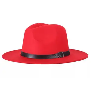 Trendy Simple Style Trilby Cap Fedora Hat Multi Colors  Comfortable in Pakistan
