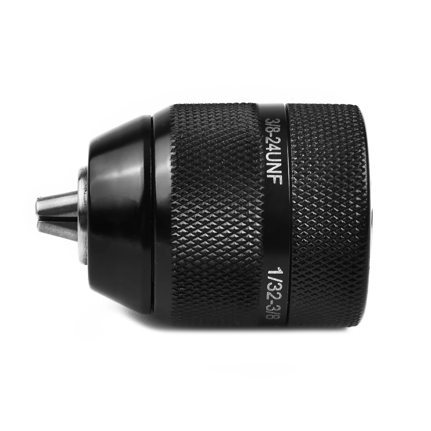 

Keyless Drill Chuck 3/8-24UNF Thread 0.8mm-10mm Self-tighten Drill Chuck Locking Function Metal Drill Chuck Hand Electric Drill