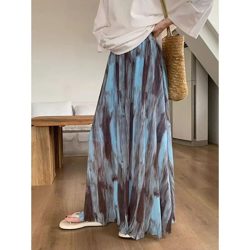 Женская Трапециевидная Юбка Трапециевидной Формы С Высокой Талией Стильная Для