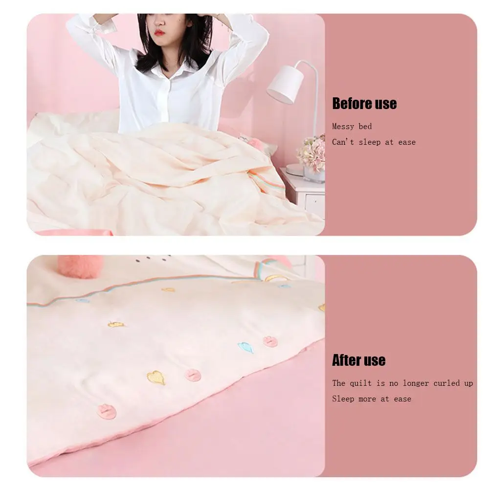 

Scarf Quilt Blanket Sock Cover Clip Fastener Anti-run Quilt Clip