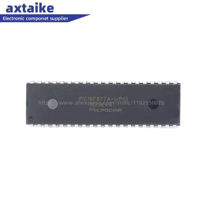 

Original PIC16F877A-I/P DIP-40 8-bit CMOS Microcontroller Chip