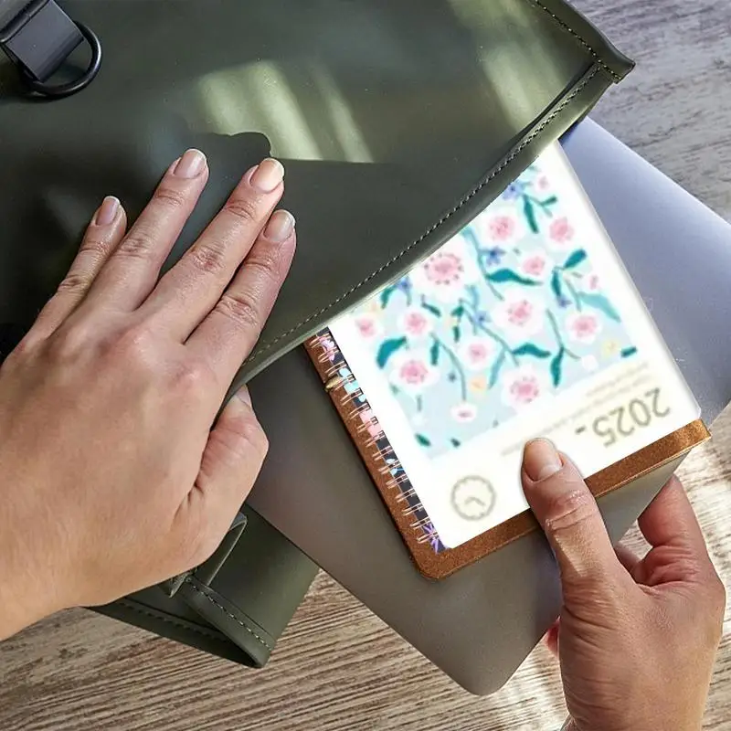 Планировщики на 2025 год для женщин тетрадь встреч с дизайном рисования ежедневник