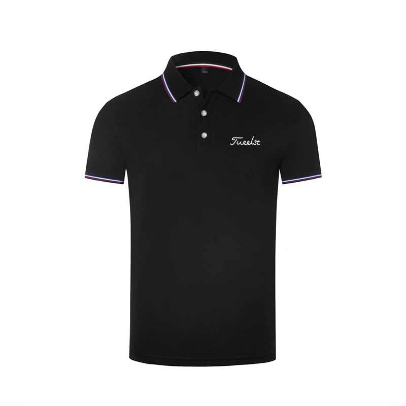 Golf Shirts for Men New Summer Quick-drying Polo Shirts Short Sleeve T-shirt Top Business Casual Men's Designer Golf Clothing