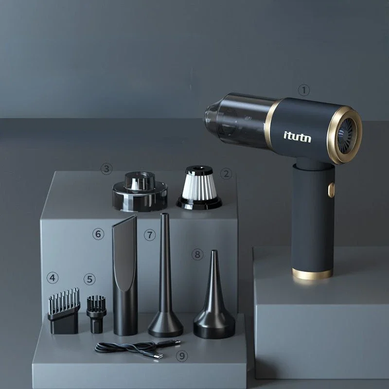 

4-в-1 Беспроводной Автомобильный Пылесос Портативный Мощный Пылесос Бытовая Электроника Робот-пылесос