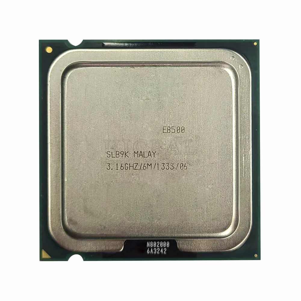 

E8500 для процессора Intel Core 2 Duo Socket 775 SLB9K SLAPK 3,16 ГГц 6 Мб 1333 МГц CPU