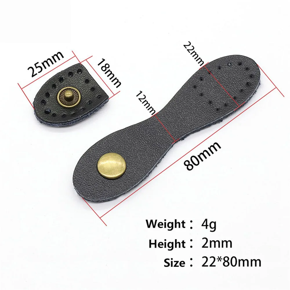 1 PC Fashion Leather Bag Buckle Handmade Buttons Wallet Hasp Clasp Buckle Card Pack Buckle DIY Handbag Accessories New