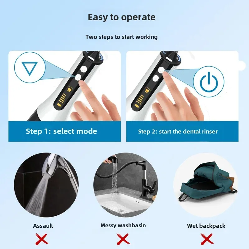 Портативный электрический стоматологический очиститель OMD06 ортодонтический