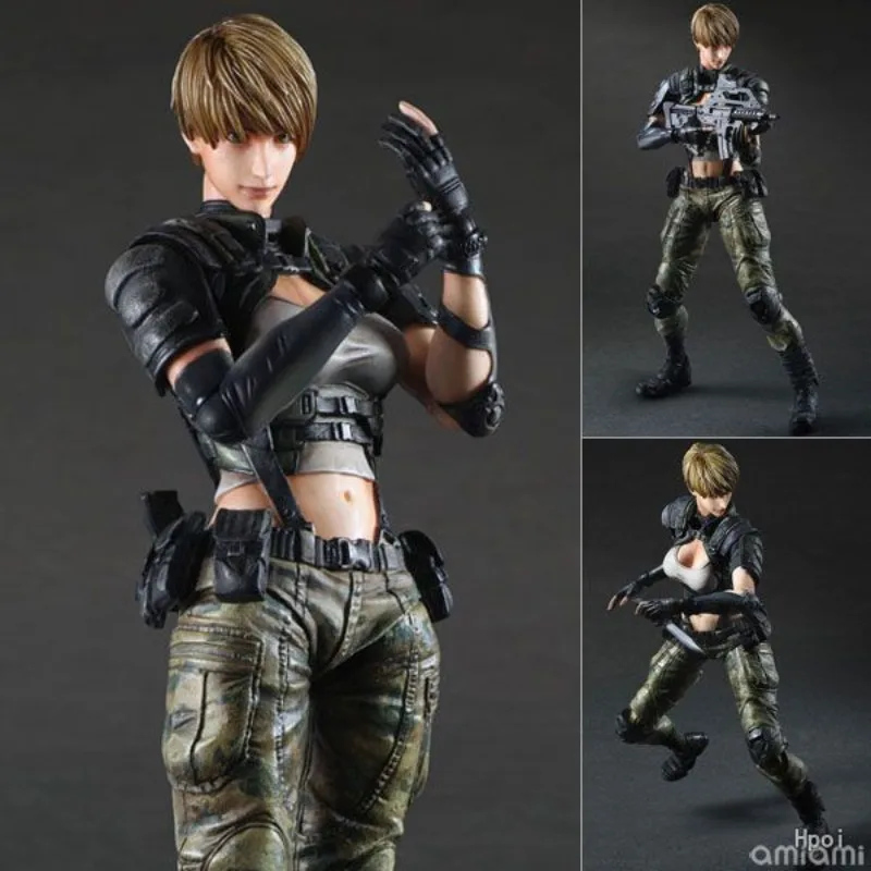 Фото SQUARE ENIX PLAY ARTS модифицированная Готовая подвижная кукла Apple Nuclear War Chronicles Аниме Фигурка Модель Игрушки Подарки для мальчиков №3