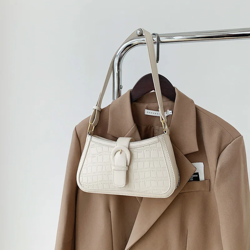 

Stone Pattern PU Leather Shoulder Bags for Women 2022 Summer Hit Handbags Small Travel Crossbody Bag Lady Fashion Luxury Trendy