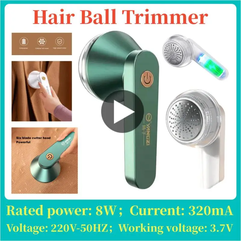 

Hair Ball Trimmer, Rechargeable Sweater Shaver, Clothes Pilling Shaver, Hair Stripper, Electric Hair Removal Tool