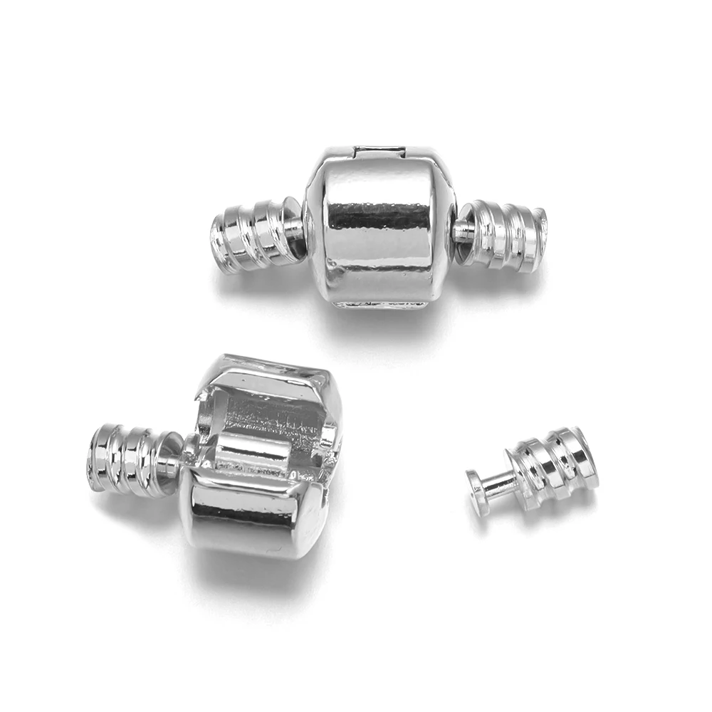 5 компл. медных браслетов 9 мм пресс-застежка подходит для кожаного шнура 3