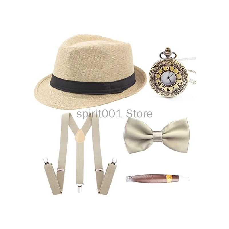 Аксессуары для вечевечерние НКИ в средневековом стиле на Хэллоуин 1920-х годов