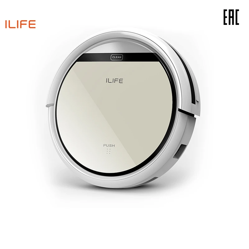 Робот-пылесос ILIFE V50 для сухой уборки 3 режима мощный около 500 Вт бытовая техника -