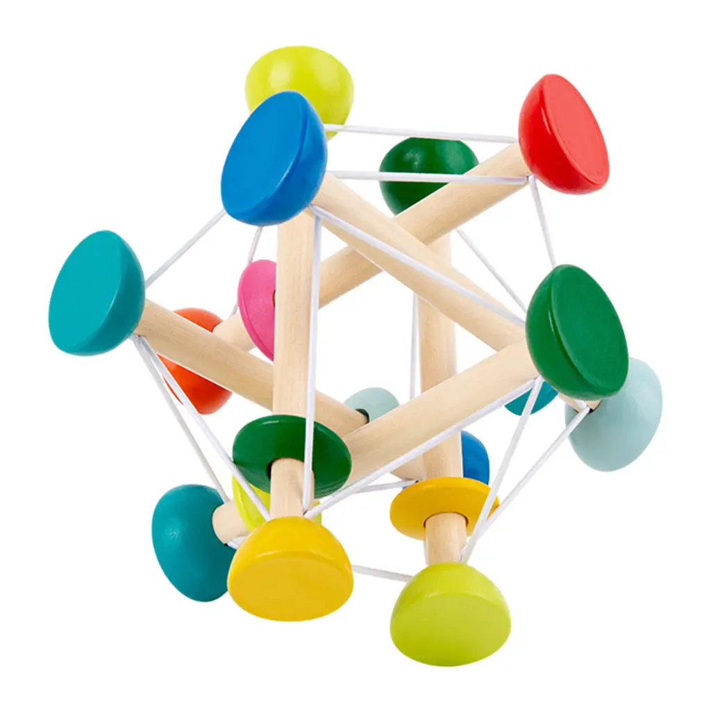 Детские развивающие игрушки деревянные детские захватывающие надувные мячи