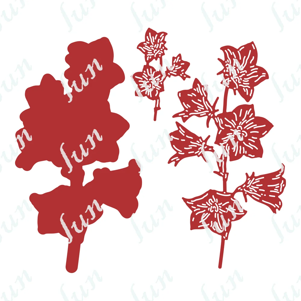 

Chimney Flowers Metal Cutting Dies for Scrapbooking Crafts Die Cuts Stencils DIY Maker Photo Album Template Handmade Decoration