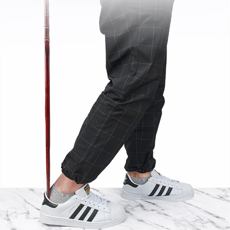 1PCS Solid Wood Shoe Lifter 55/70cm Shoe Horns Plastic Shoe Horn Spoon Shape Shoehorn Shoe Lifter Flexible Sturdy Slip Shoes