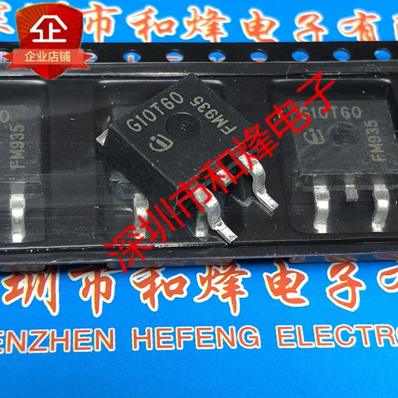 

Оригинальный Новый IGB10N60T G10T60 TO-263 IGBT 600V 10A, 30 шт.