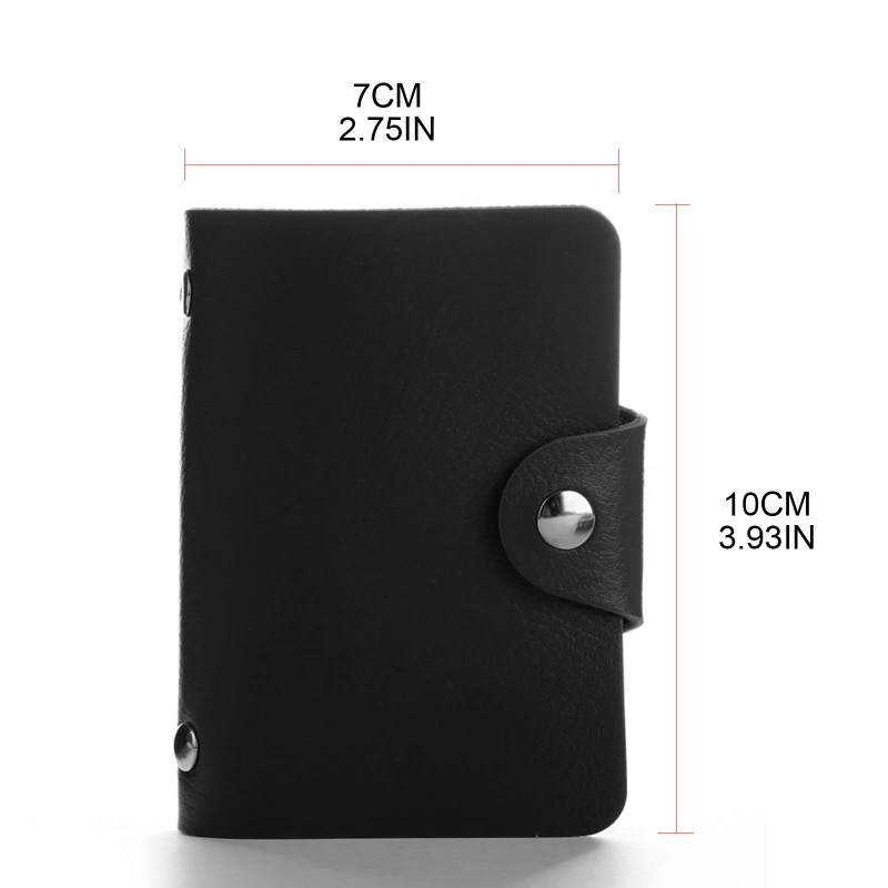 

PU Leather Business ID Credit Card Holder Pocket Case Purse Wallet Organizer