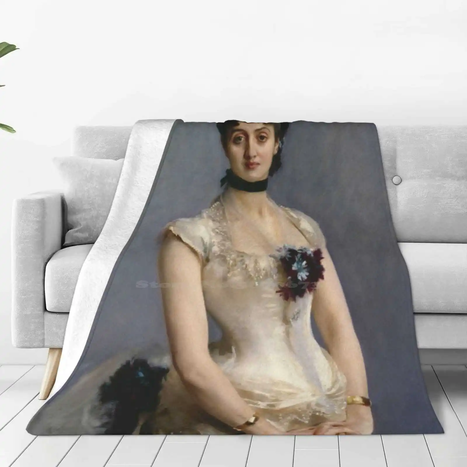 Комфортное теплое мягкое одеяло John Singer ssilver мадам пол поирсон четыре сезона