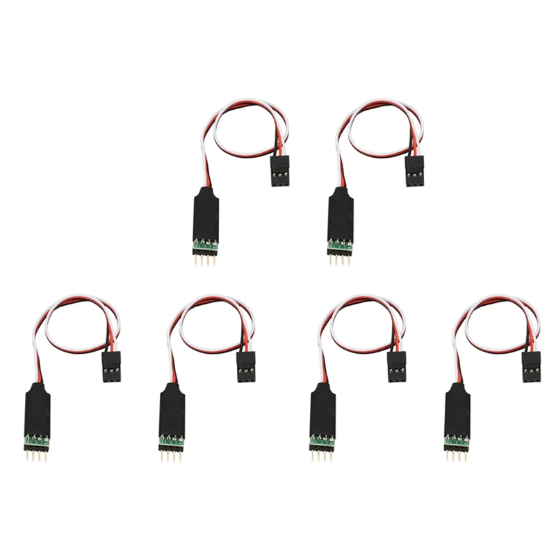 

6Pcs 3CH 3-Channel LED Lamp Light Control Switch Panel For 1/10 1/8 RC Model Car HSP TAMIYA Axial SCX10 Traxxas Trx4