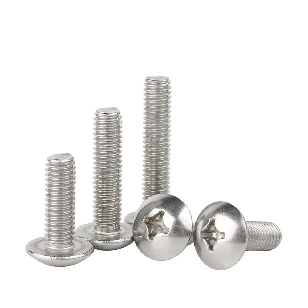 20/50 шт. полукруглая головка м3 М4 М5 М6 крестовые винты с большой круглой головкой