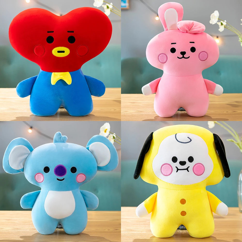 

Btas21-40Cm плюшевая игрушка Kawaii Kpop, мягкие животные, плюшевая кукла, симпатичная мультяшная звезда, периферия для девочек, подарки для детей, игр...