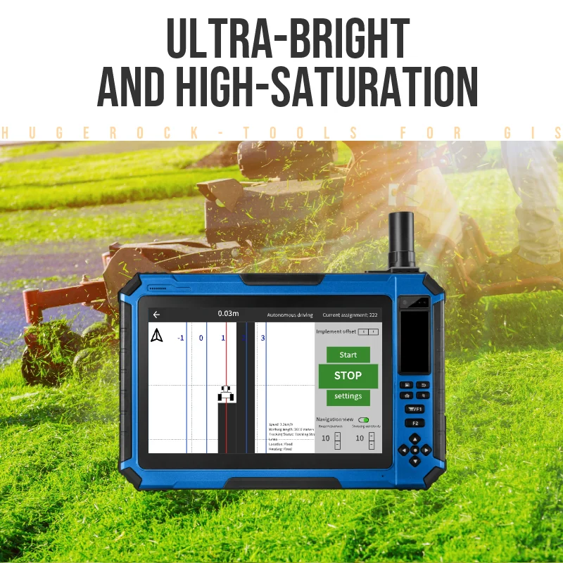 OEM/ODM T101GF 1000 нит 10-дюймовый прочный планшет Rtk Gnss приемник геодезическое