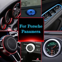 car center console steering wheel window button modified accessories for porsche panamera interior styling decoration products