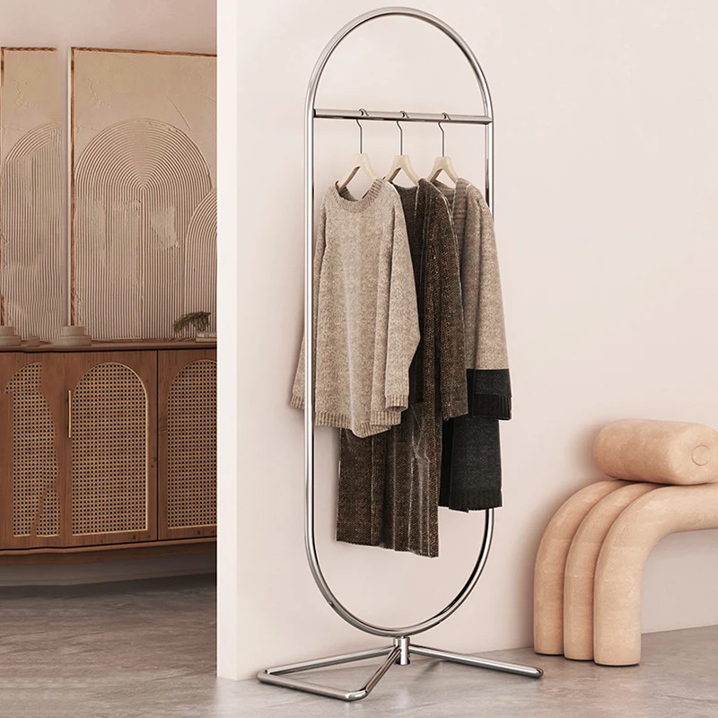 

Nordic Floor Spiral Clothing Rack Wearing Clothes Storage Hanger Metal Modern Dressing Room Percheros Para Ropa Home Furniture