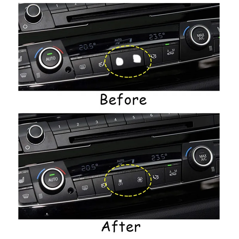 Автомобильный кондиционер панель климат-контроля кнопка скорости вентилятора