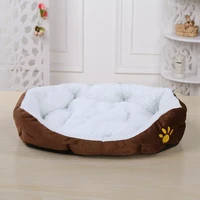 2022jmt winter warm dog sofa nest home blanket dog bed fleece soft pet mat for small pets puppy cats pillow mat