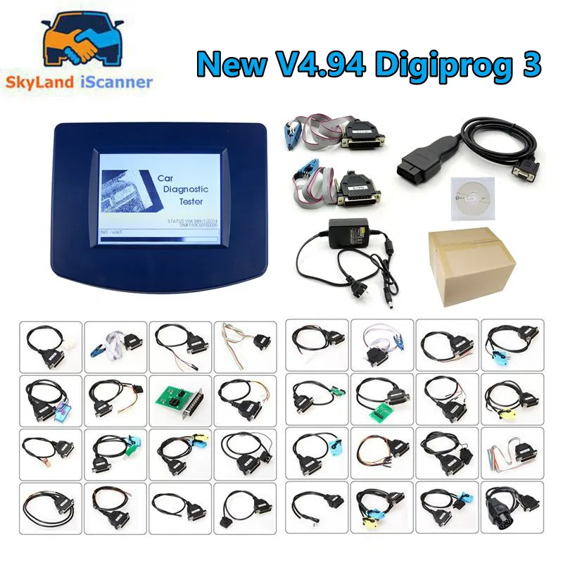 

Digiprog3 Full Set With FTDI Chip Digiprog 3 V4.94 programmer DigiprogIII Mileage Tool For Muti-brand Car