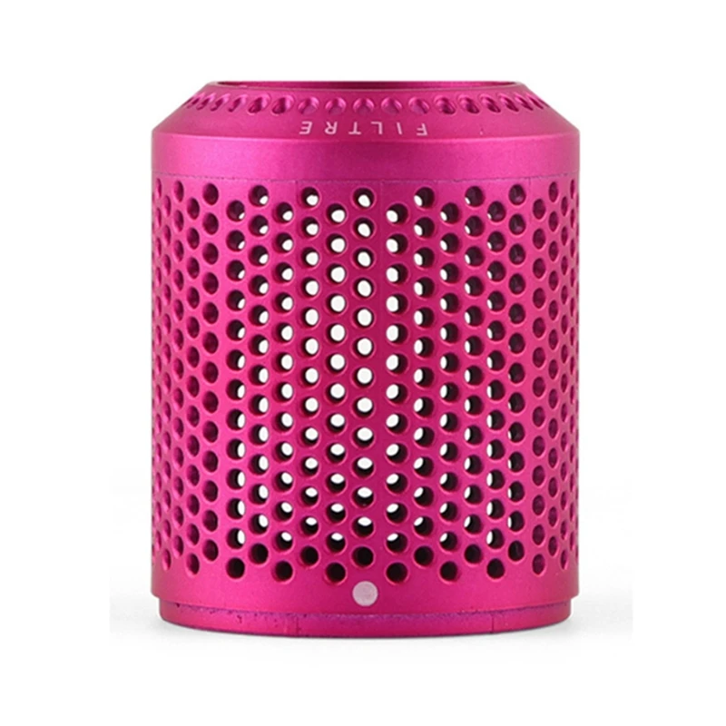 

2X Suitable For Dyson Hair Dryer HD01 HD03 HD08 Dustproof Outer Filter Cover Vacuum Cleaner Accessories Rose Red