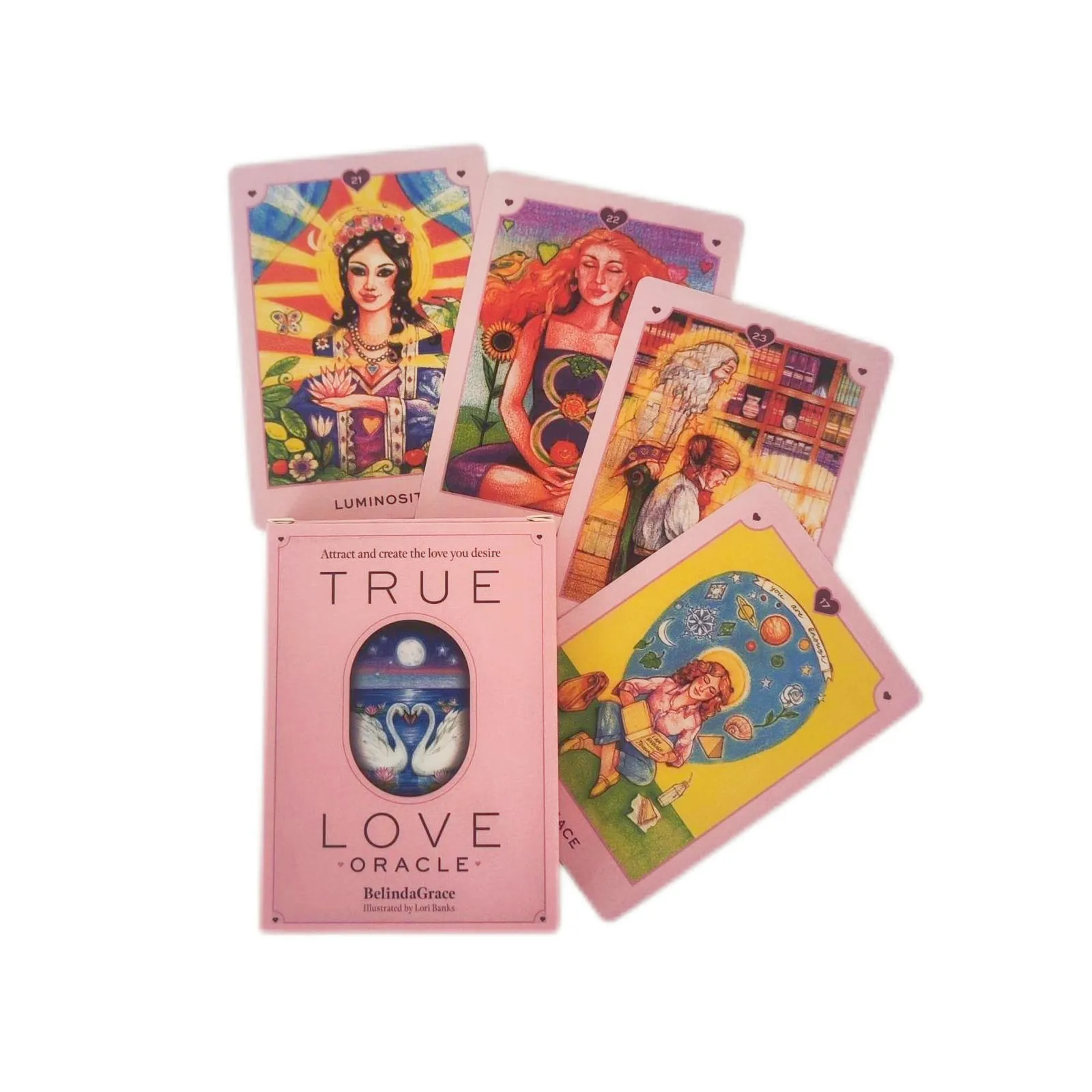 

2023 New 33Cards English Deck True Love Oracle For Family Friends Fun Divination Entertaunment Party Board Games