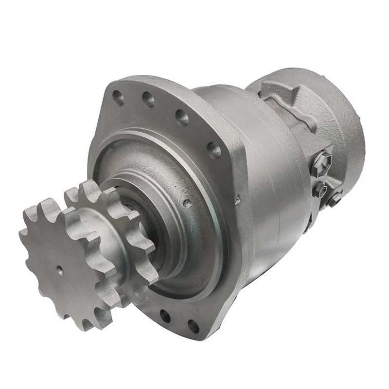 ZIHYD Гидравлическое приводное радиальное поршневое колесо/вал poclain двигатель MS03