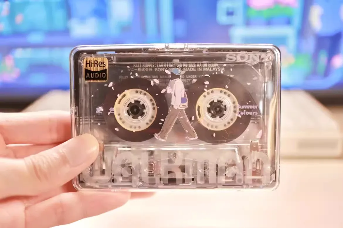 Аниме Vaporwave Kawaii ビビmkii музыкальные кассеты летние цвета альбом магнитная лента