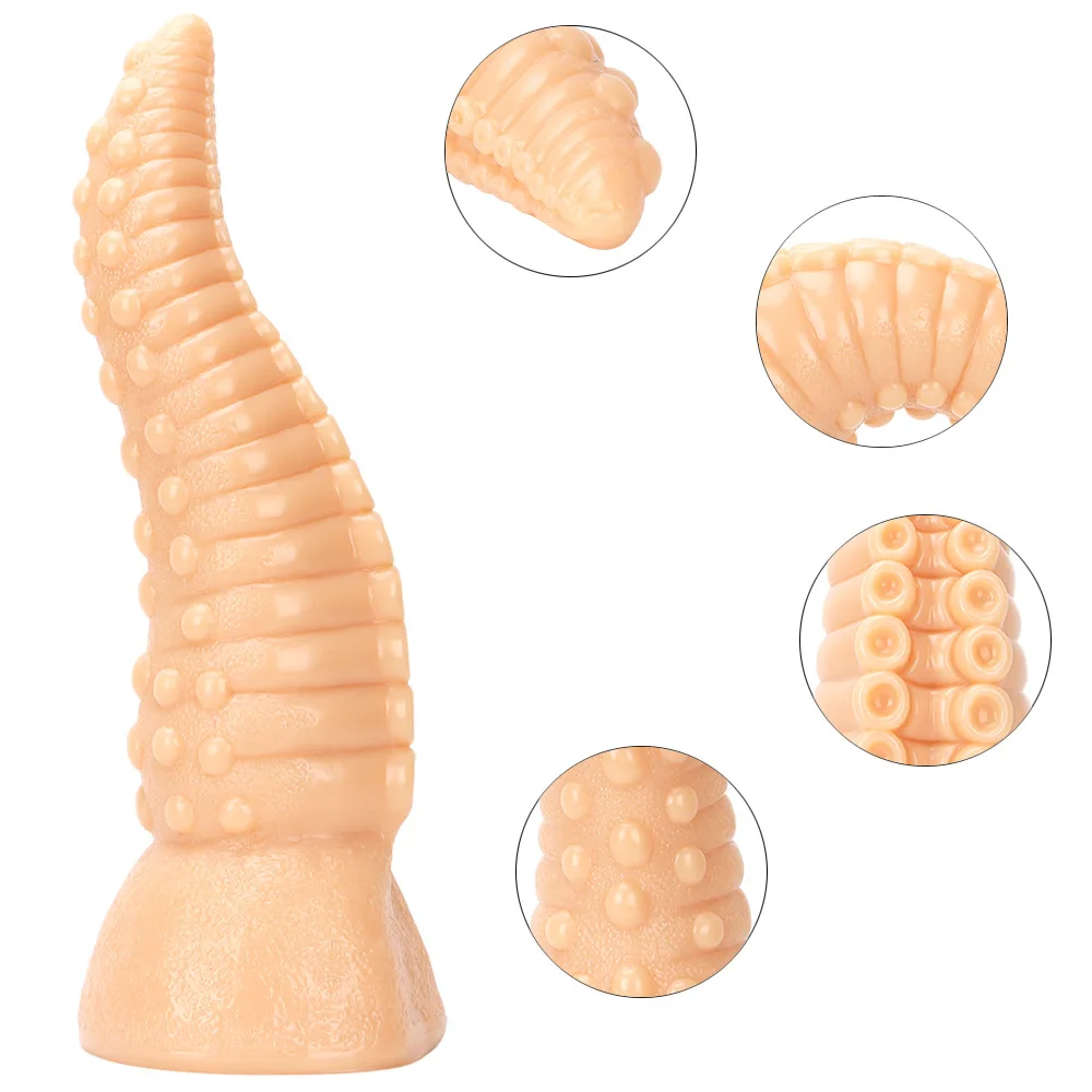 Newest! 10cm Octopus Feet Super Big Dildo For Female Masturbation Male Prostate Massage Anal Plug Fisting Sex Toy Adult Products