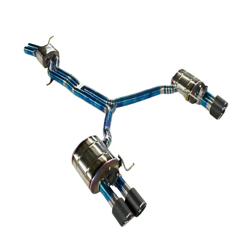 Автозапчасти для настройки выхлопной трубы Audi S4/S5 B9 B9.5 3.0T 2017 с клапанным