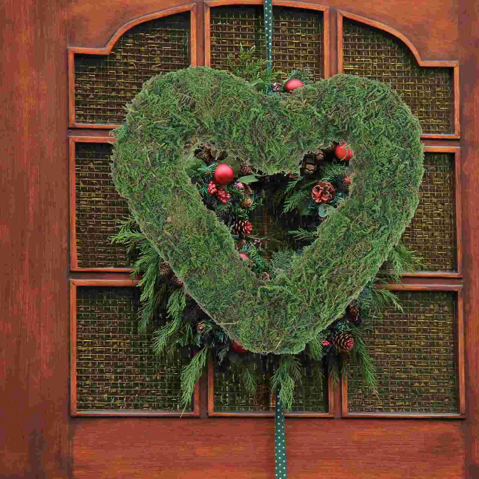 Имитация мховой гирлянды свадебные украшения для окон праздничная вечеринка