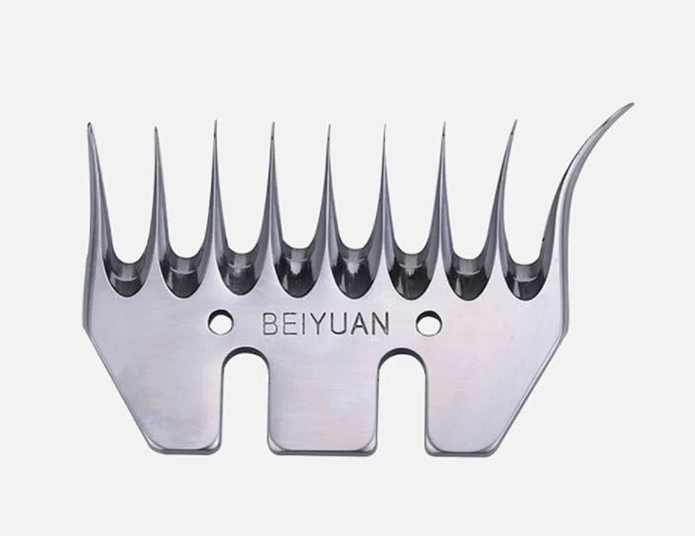 1 набор (2 шт.) 9T BEIYUAN кудрявые изогнутые щипцы для завивки овец лезвие машинка