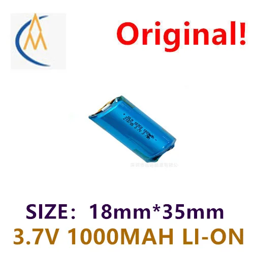 Высокоскоростная литиевая батарея 5A разряд чистый Кобальт материал 18350 1000 мАч 18330